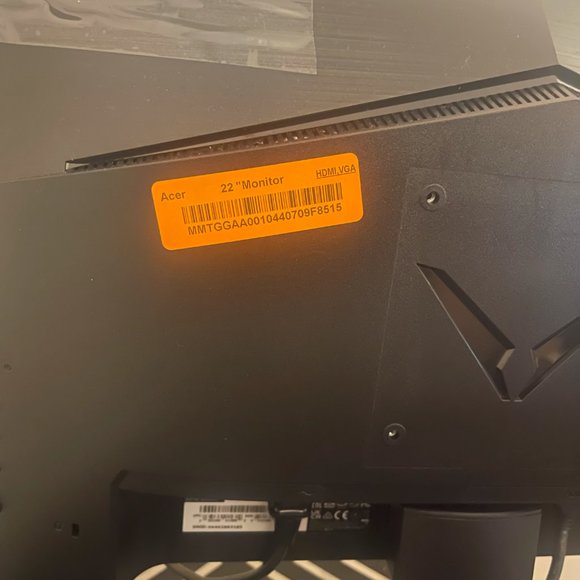 22" Acer LCD Monitors, Nitro QG221Q, Gaming LCD Monitor - Picture 7 of 9